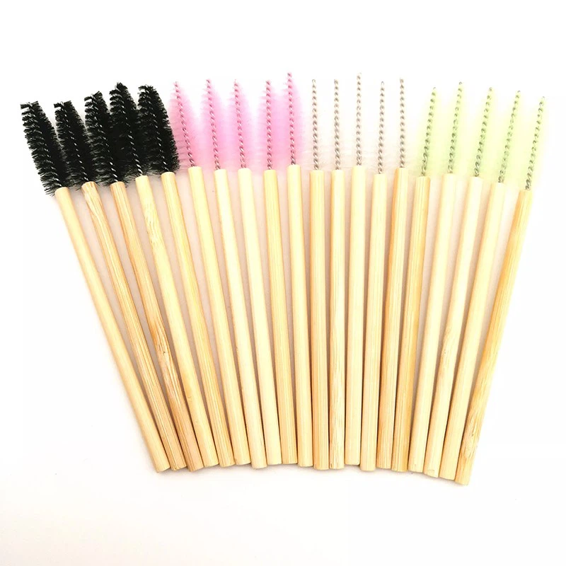 wood handle eyelash brush wood handle eyelash brush